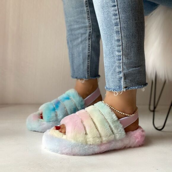 TIE DYE SLIPPER SLING BACK FOR WOMEN - Picture 4 of 5